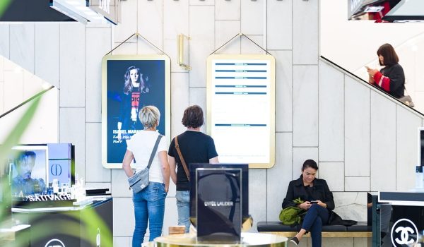 دیجیتال ساینیج یک فروشگاه لوکس در سوئد