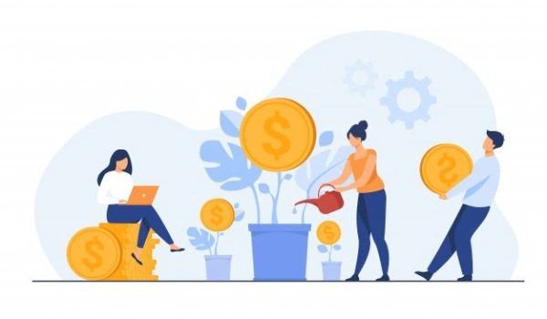 young-investors-working-profit-dividend-revenue